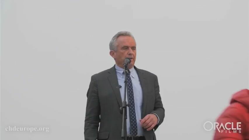 Robert F. Kennedy, Jr.'s Speech — Milan — November 13 "No government in the history of mankind..."